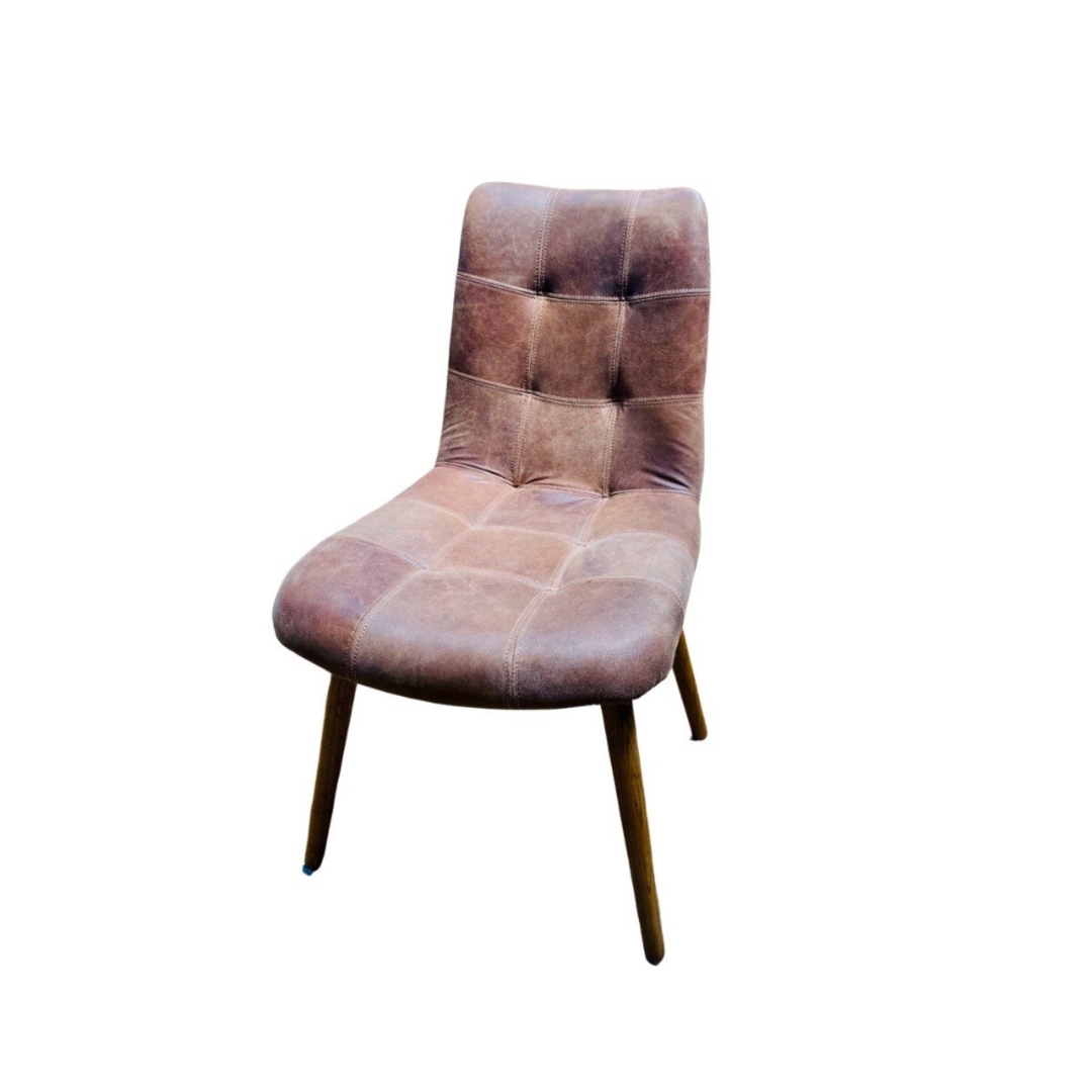 Paris Leather Dining Chair image 0